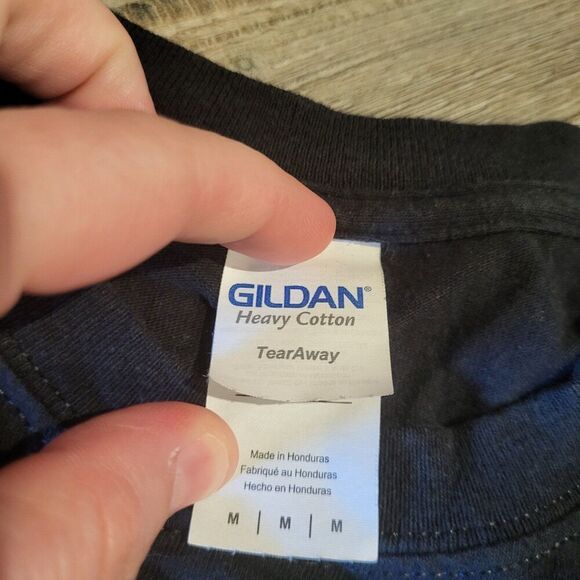 Gildan Nashville Est 1179 Tourist Graphic Crew Neck Tee Shirt Mens Size Medium - Picture 2 of 4